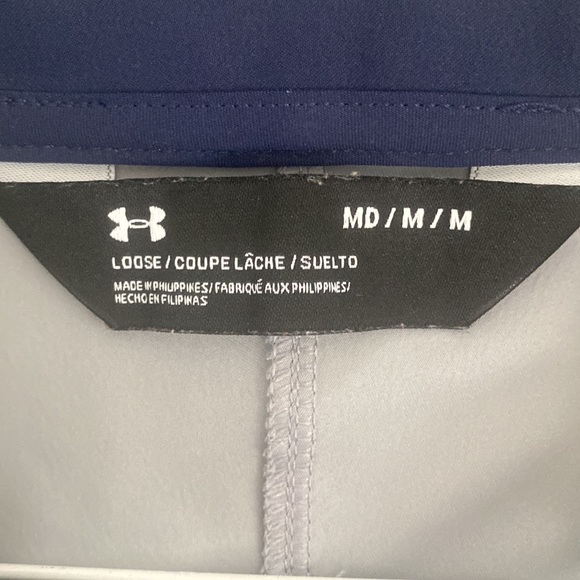 Navy Under Armour 1/4 Zip - Picture 3 of 3